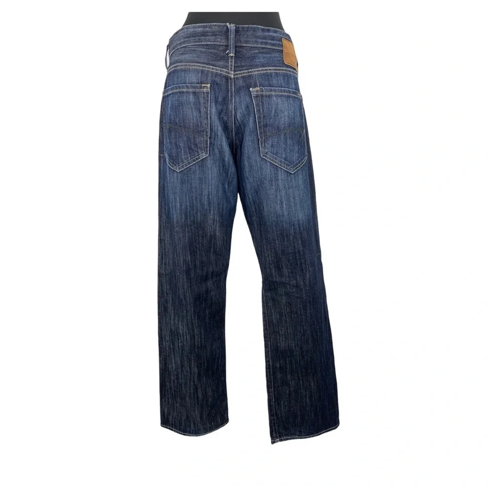 Mavi Mens Matt Mid Ruse Boot Cut Blue Jeans A4